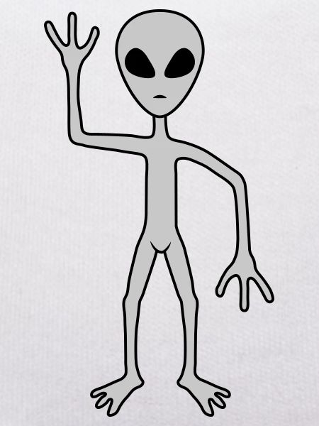 Science Fiction Alien beckons