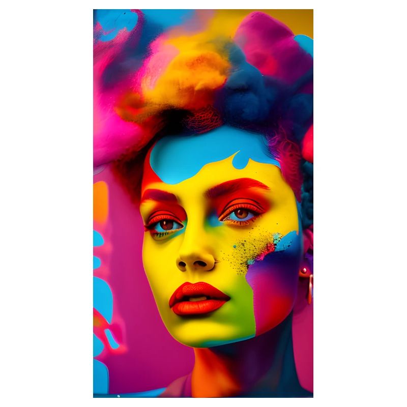 Émeute de couleurs de beauté
