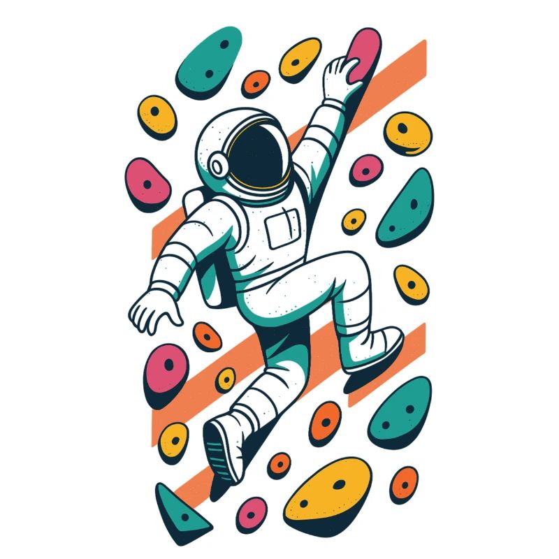 Bouldering Astronaut Hovering Easy Climbing Gesche