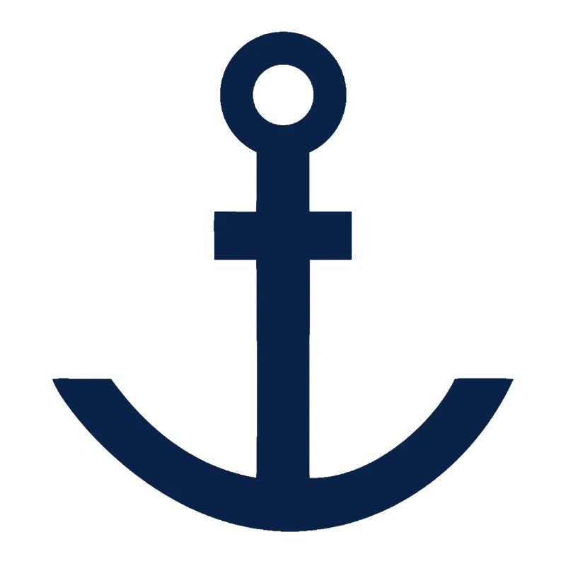 Anker blau