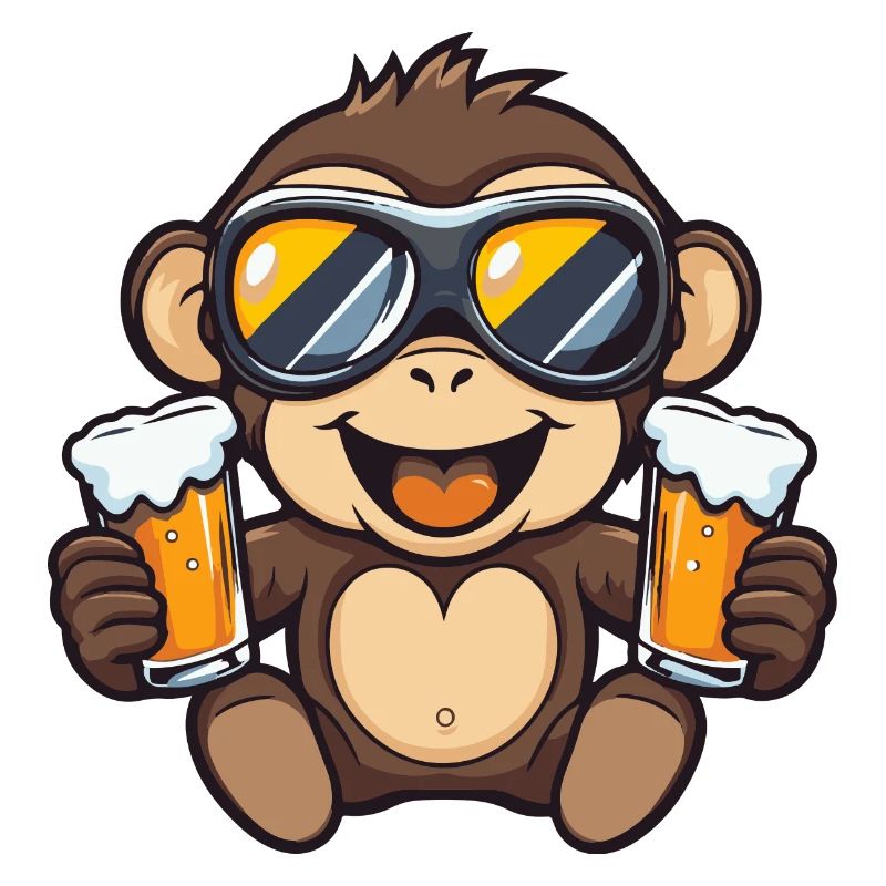 Affe Ski Bier
