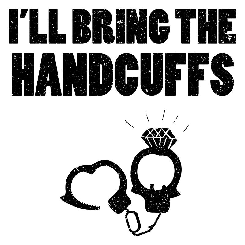 Ring Bearer I'll Bring The Handcuffs Wedding Gift