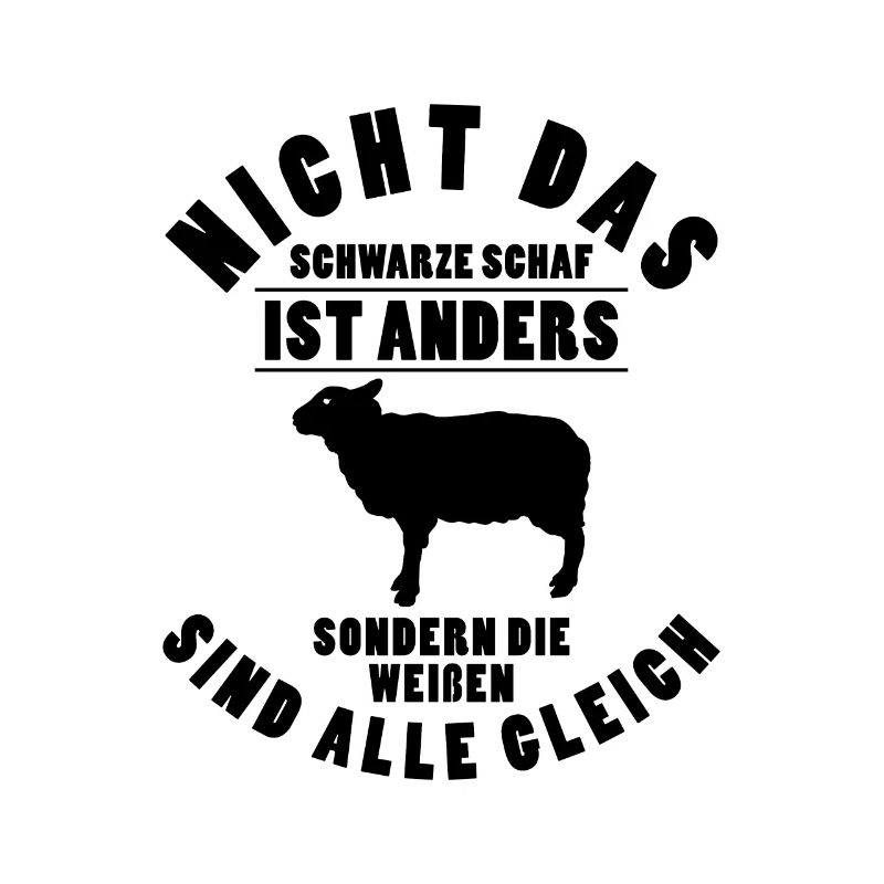 Nicht das schwarze Schaf ist anders Schäfer