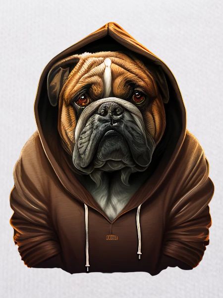 The Cool Sweater Bulldog