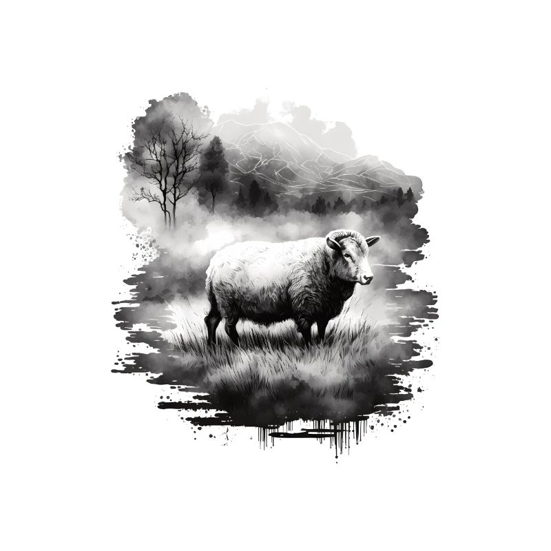 Sheep Landscape