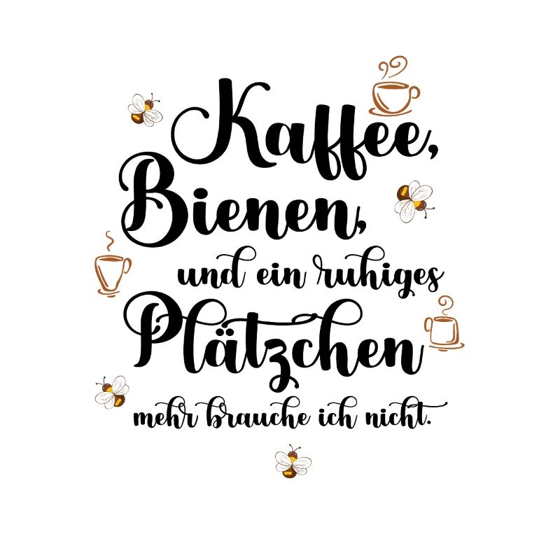 Kaffee Bienen und ein ruhiges Plätzchen Imker