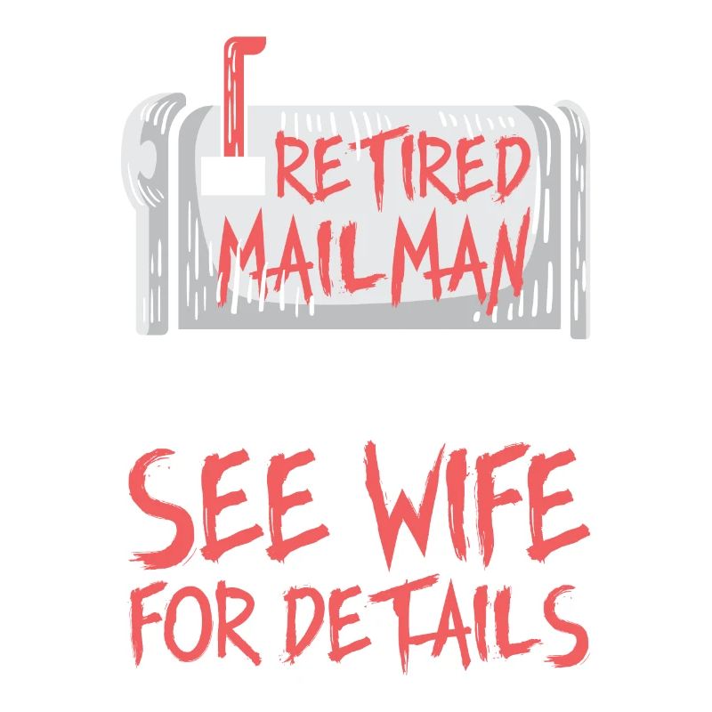 Retired Mailman Postman Gift