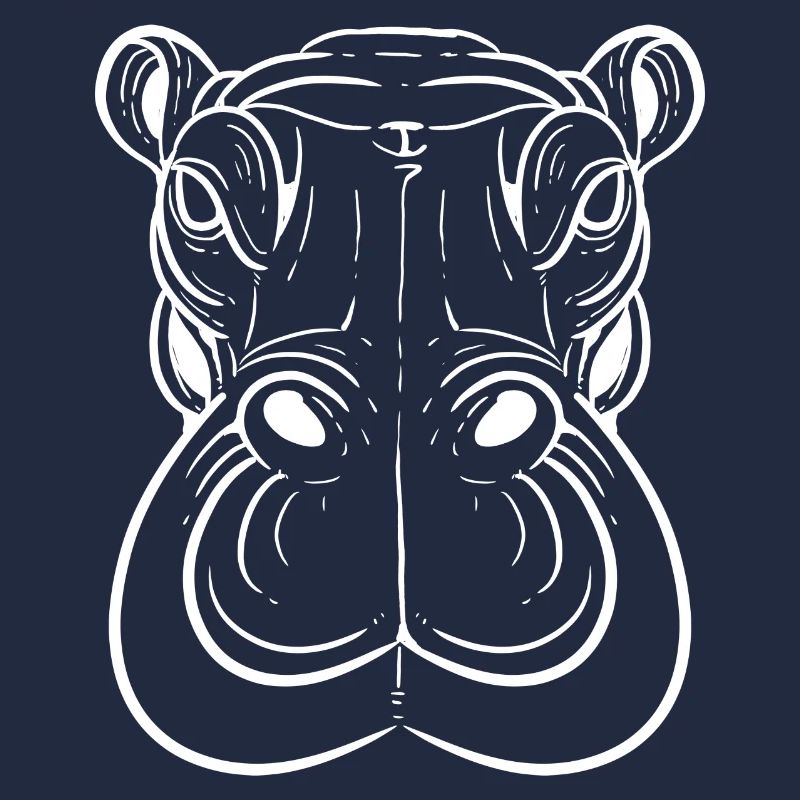 Tribal -Hippo Keeper Keeper Gift