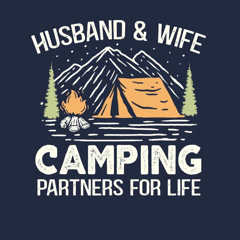 Adventure lover retro camping clothes