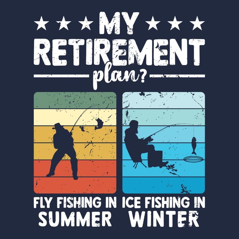 Pensionsplan Fliegenfischerei -Eisfischen