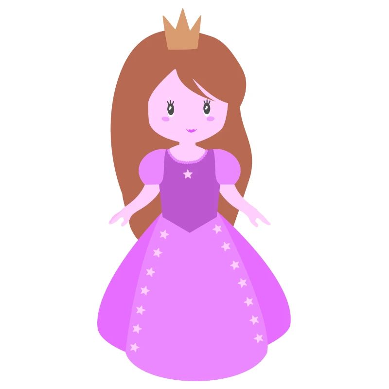 Prinzessin Mädchen Figur
