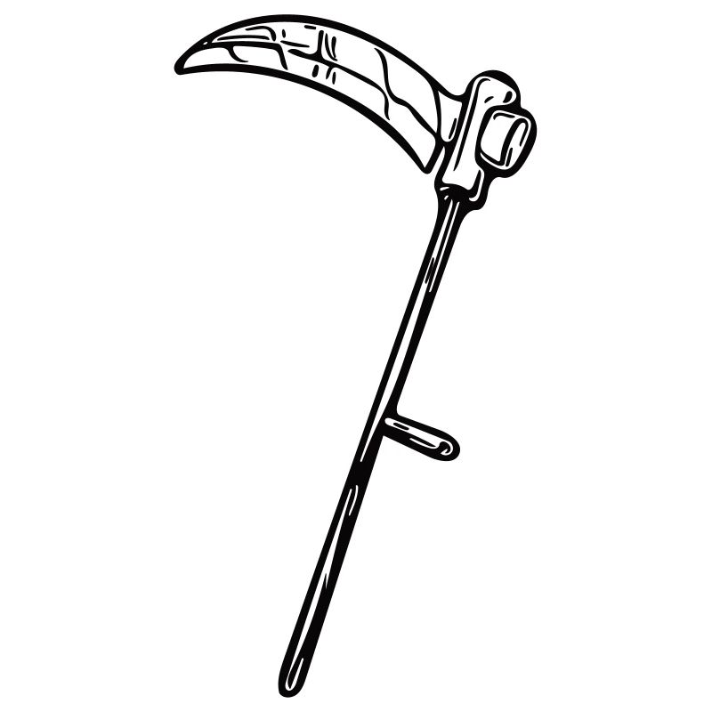 Scharfe Sensen Vector