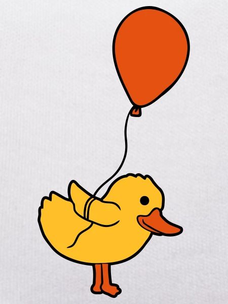 Balloon Little Chick Comic