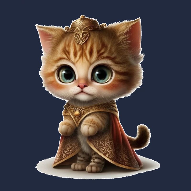 Princesse comme un chat