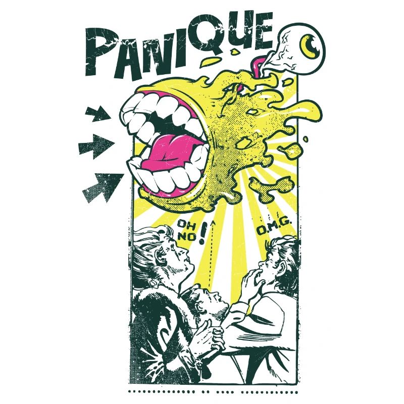 Panic Panic Monster Gift Idée de cadeau