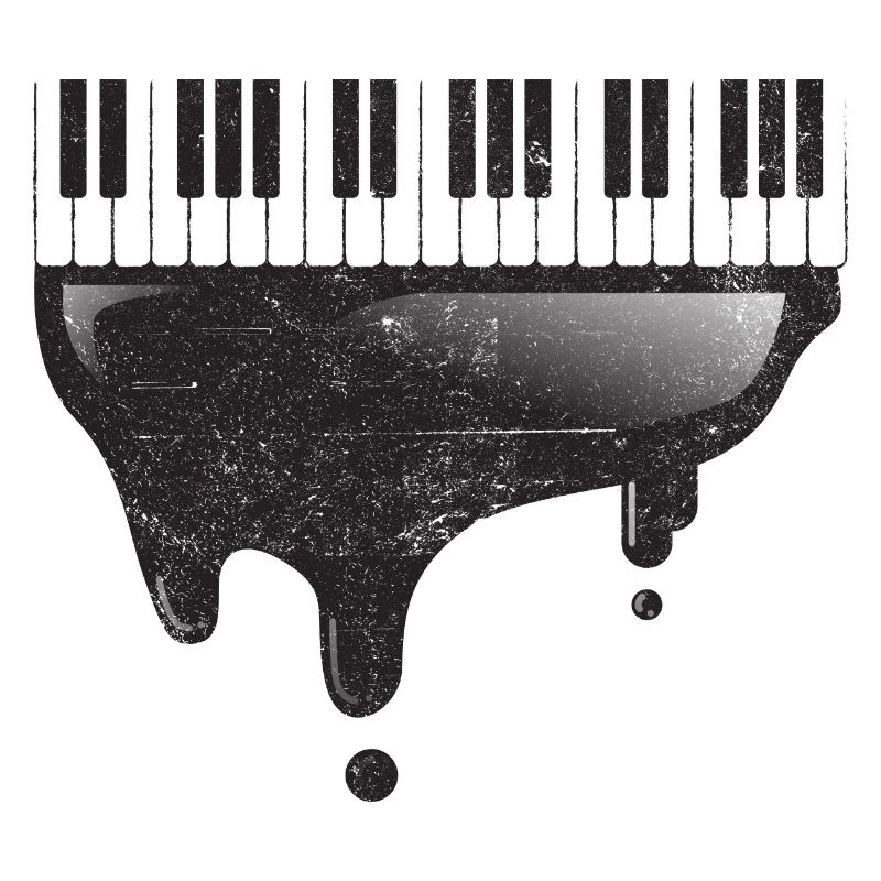 Vintage piano