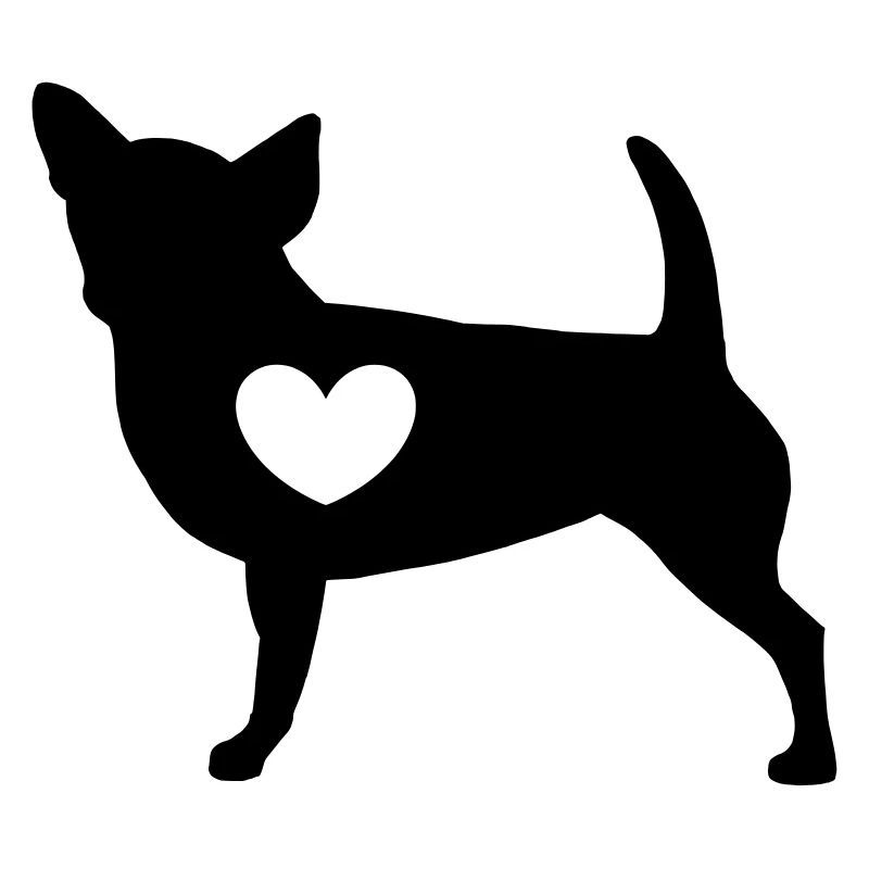 Chihuahua mit Herz