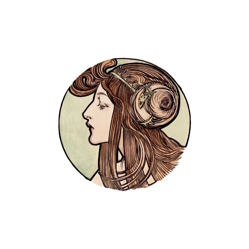Alphonse Maria Mucha Glasmalerei # 3