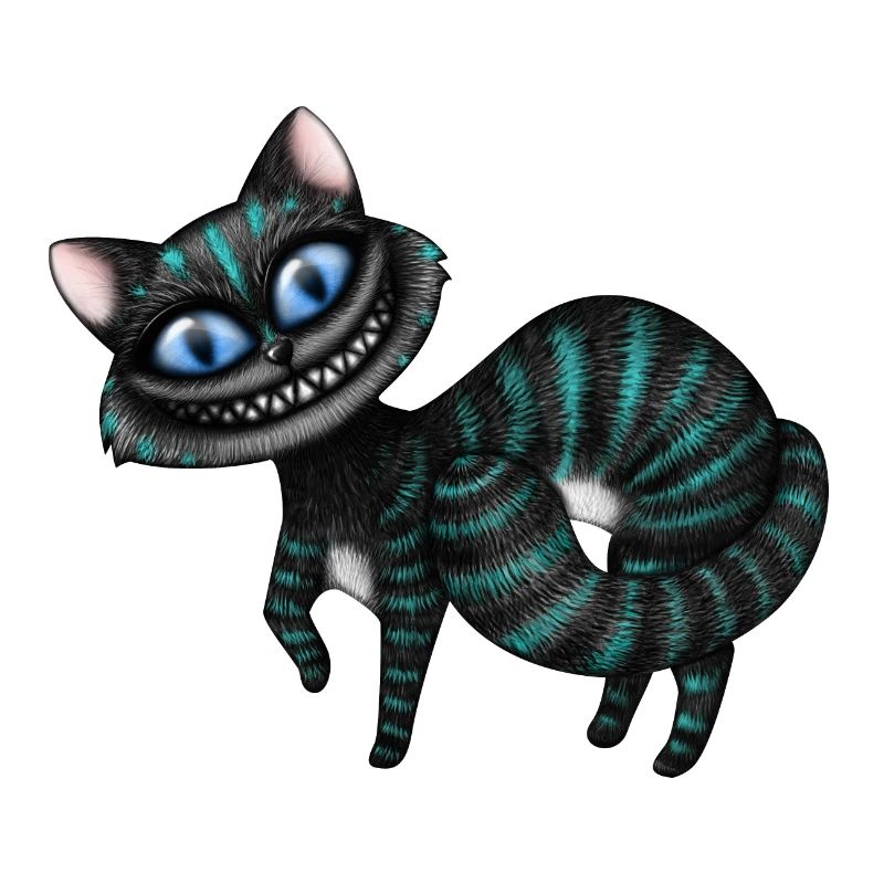 Chat bleu du Cheshire