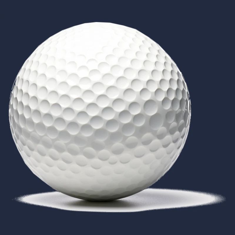 Der Golfball.