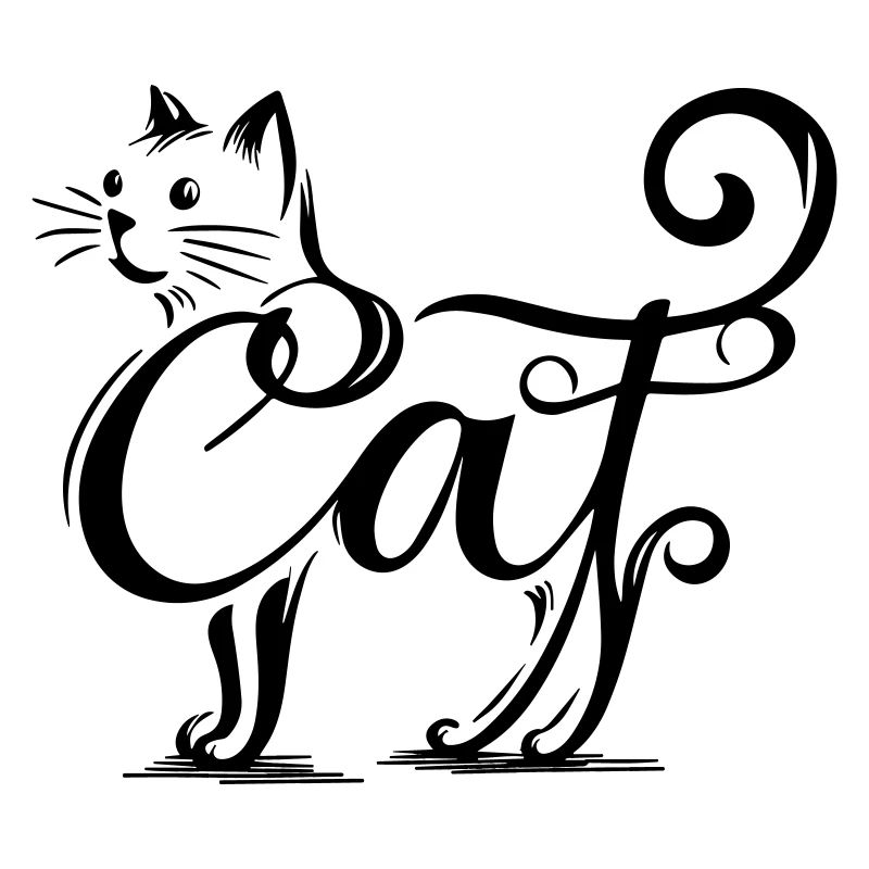 Katzen-Overlay - Verschmolzene Katze