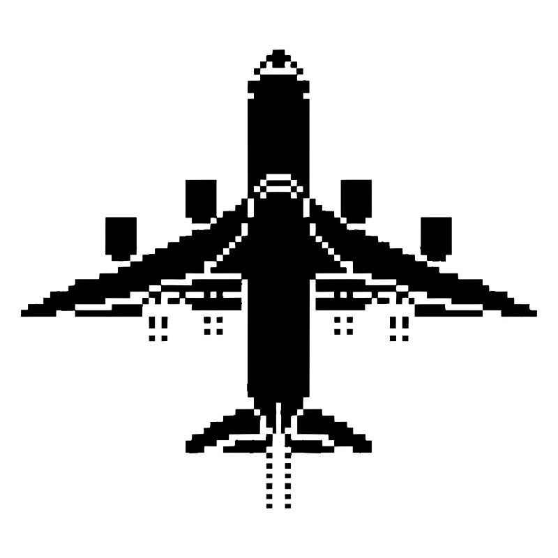 Airplane Pixel Art