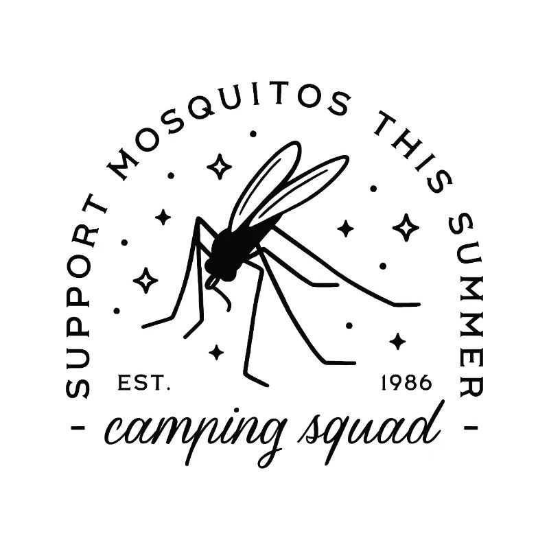 Groupe de camping Mosquito Drôle de camp d’été