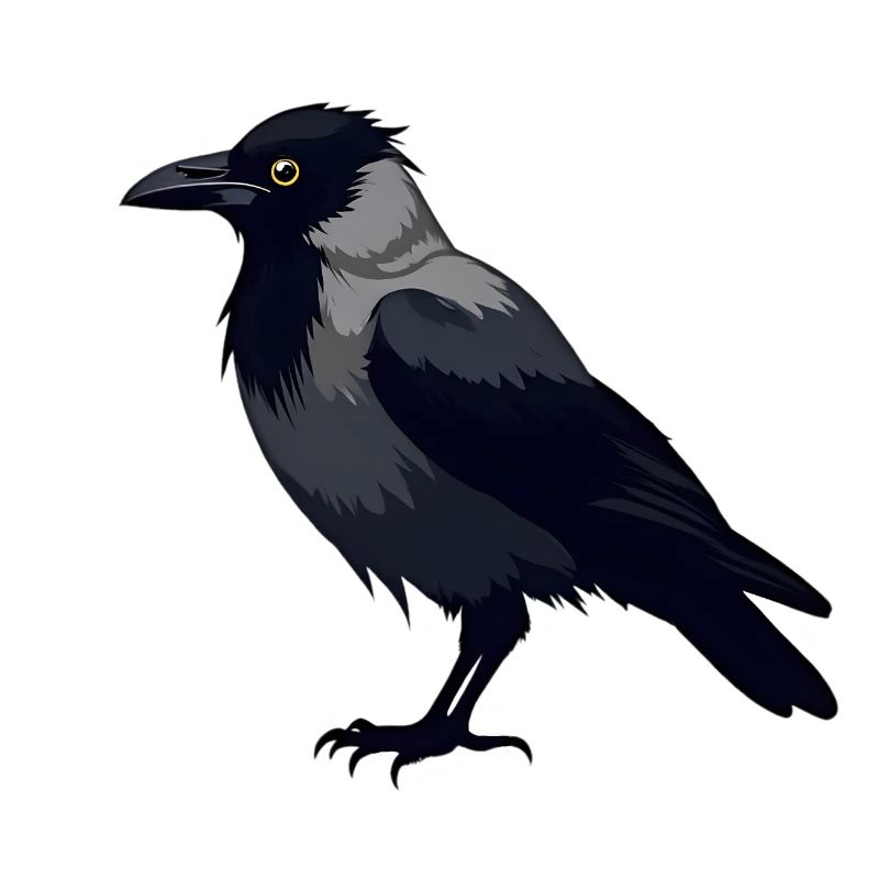 Corbeau noir
