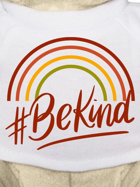 BeKind Rainbow Script Tee