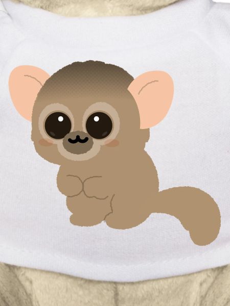 Chibi Night Monkey Niedlicher Charakter