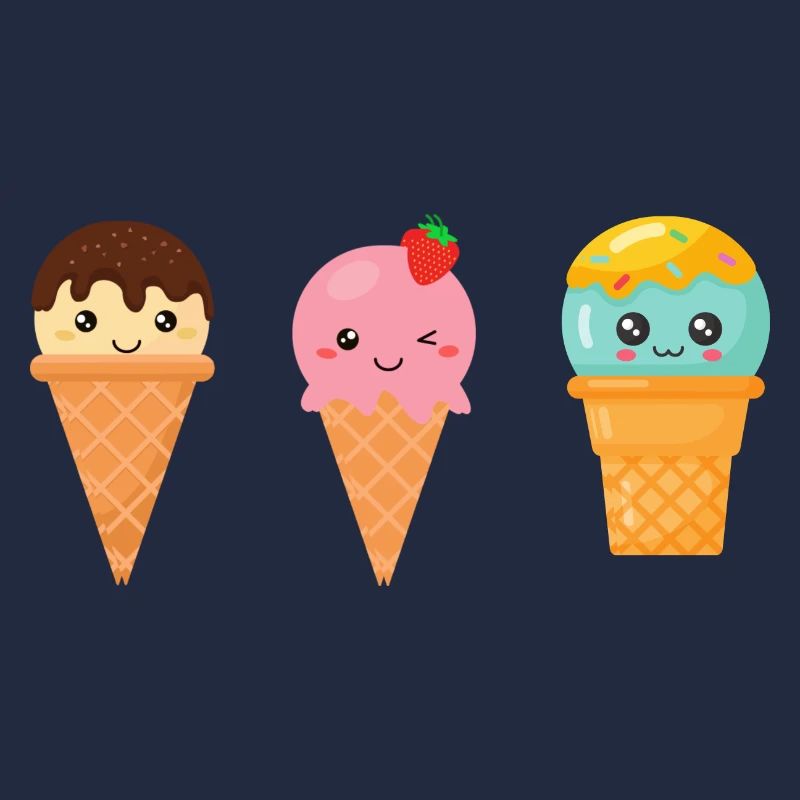 Lustiges Eis