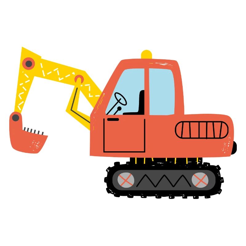 Construction machinery Excavator Backhoe Construction site