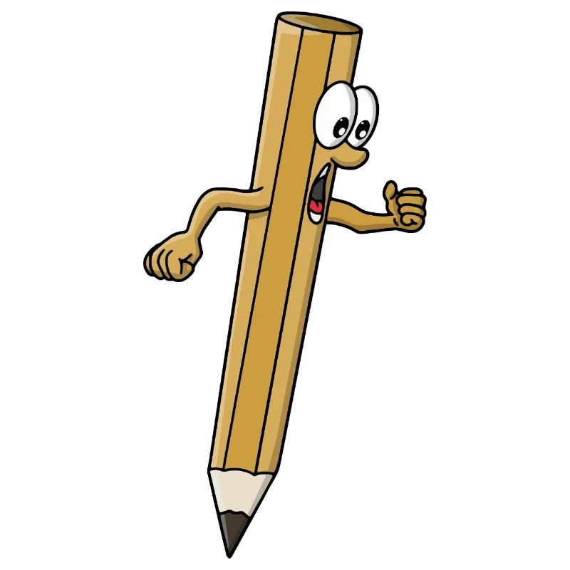 Laufender Bleistift