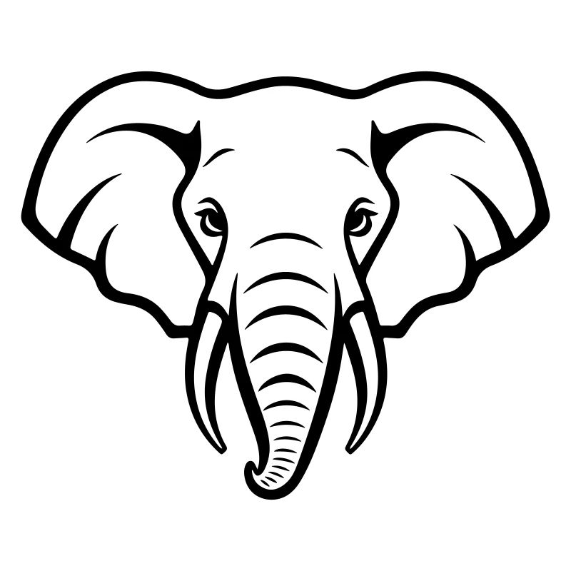 Elefant Kopf