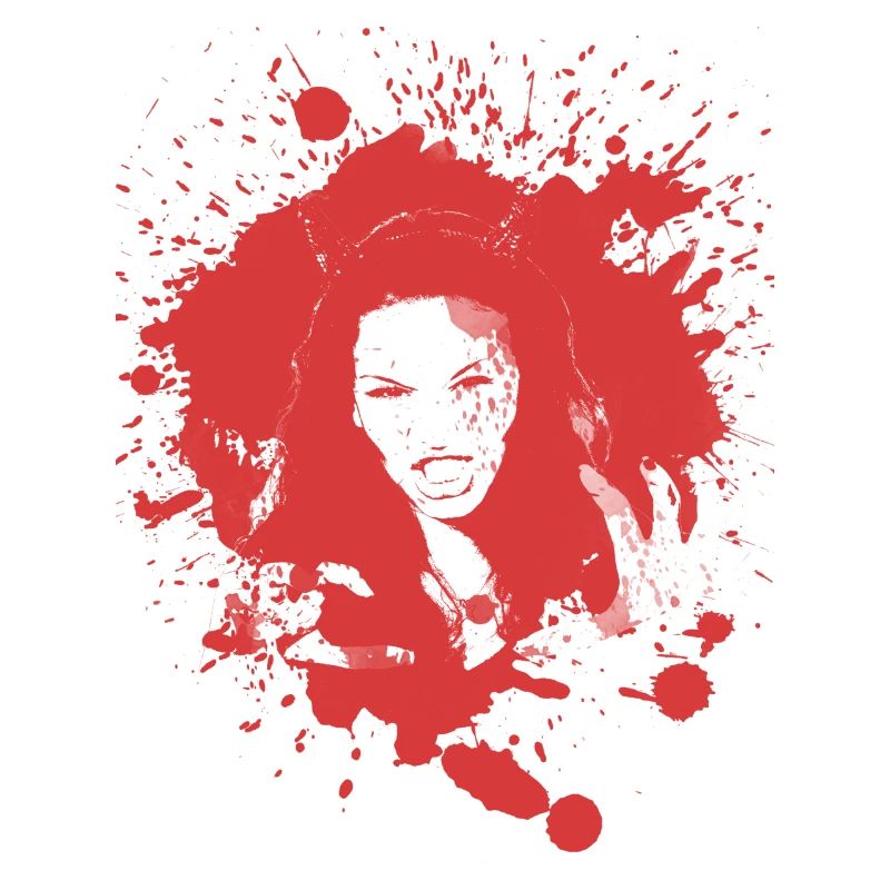 Halloween bloody face devil gift idea