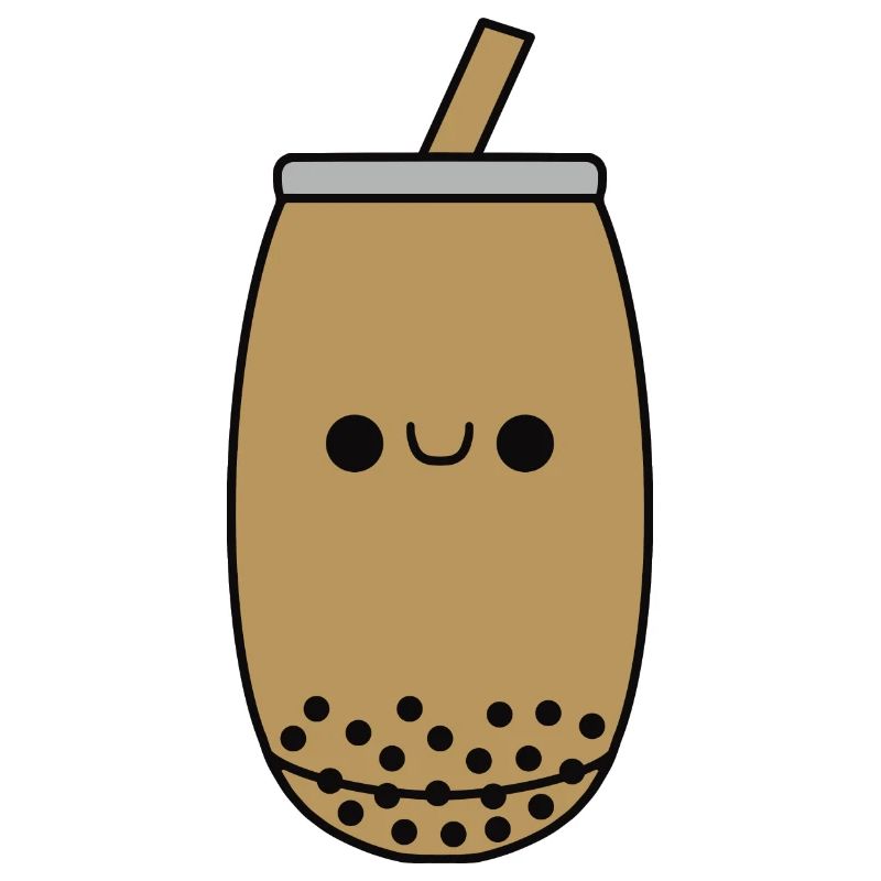 Süßer Kawaii Classic Bubble Tea