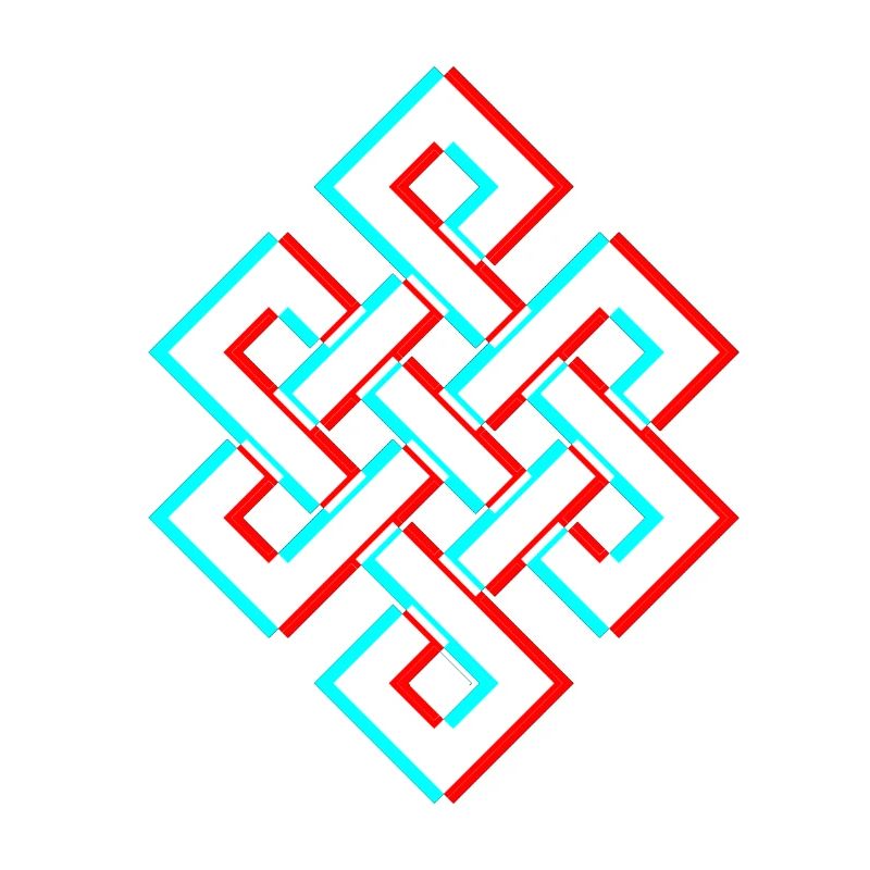 Karma 3D Glitch Anaglyph