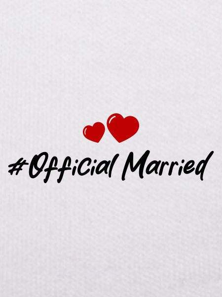 Married Hochzeit Herz