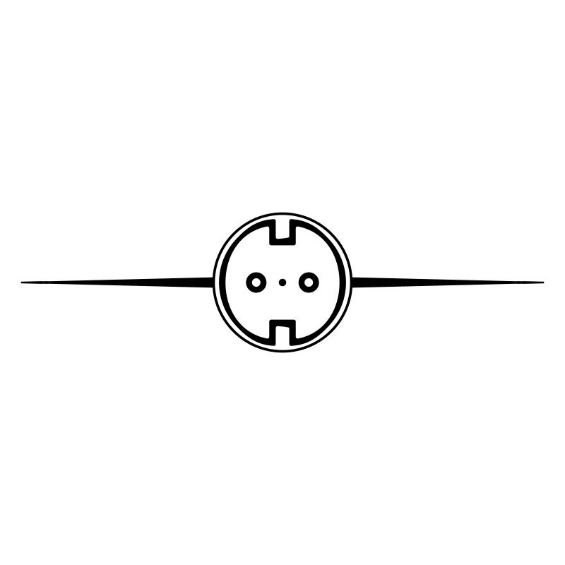 Steckdose Element Symbol
