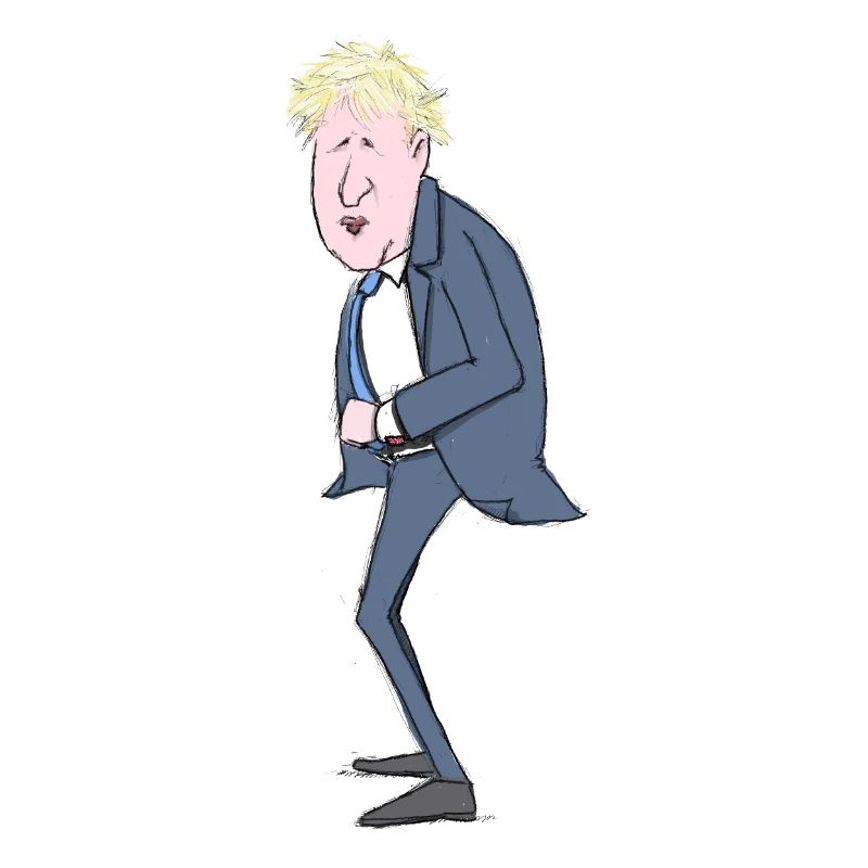 Boris Johnson Illustration