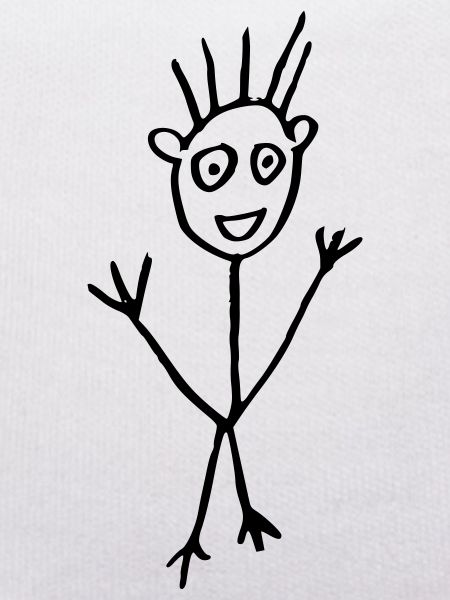 stick male drawing
