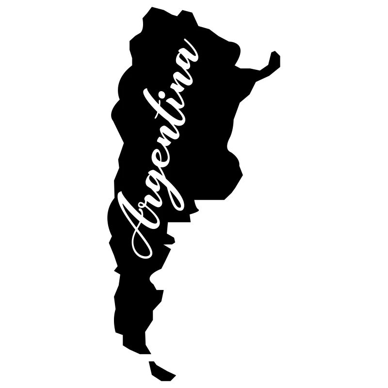 Argentinien Umriss