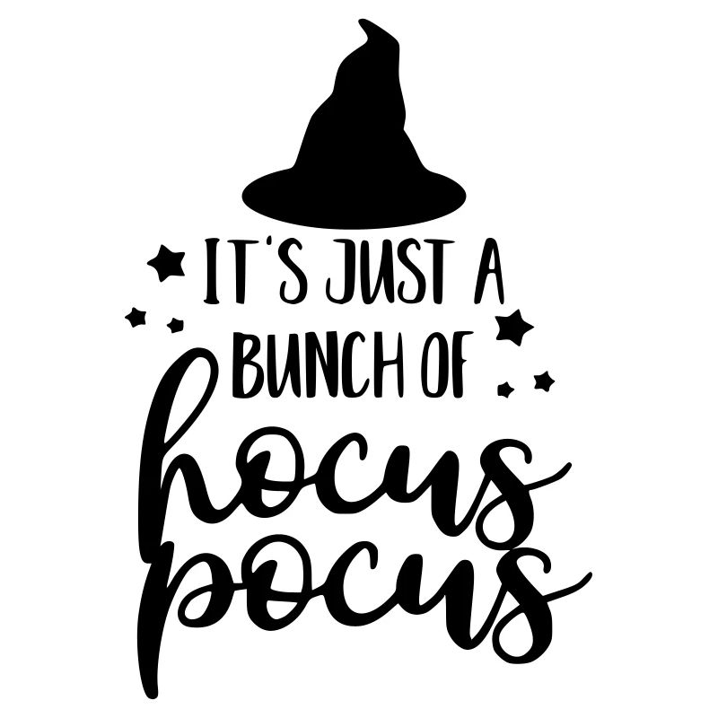 C'est juste un tas de hocus pocus