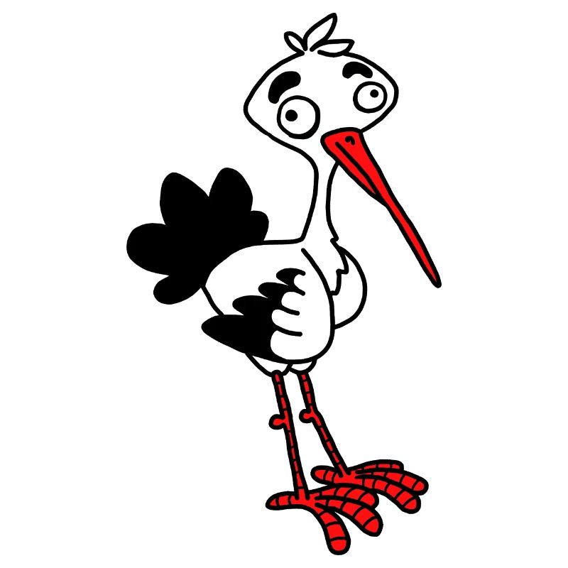 Stork by dodocomics