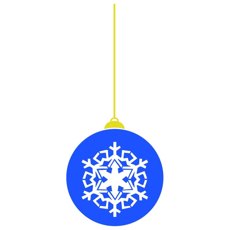 Weihnachtskugel deko