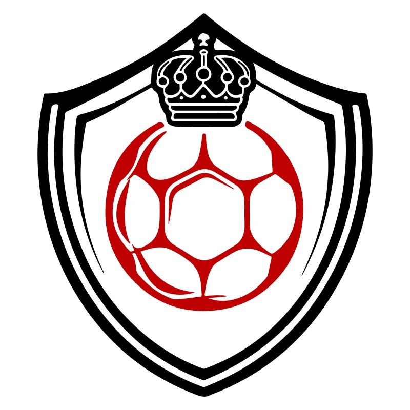 Fussball Logo Schild Mannschaft