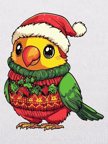 Parrot Christmas Comic