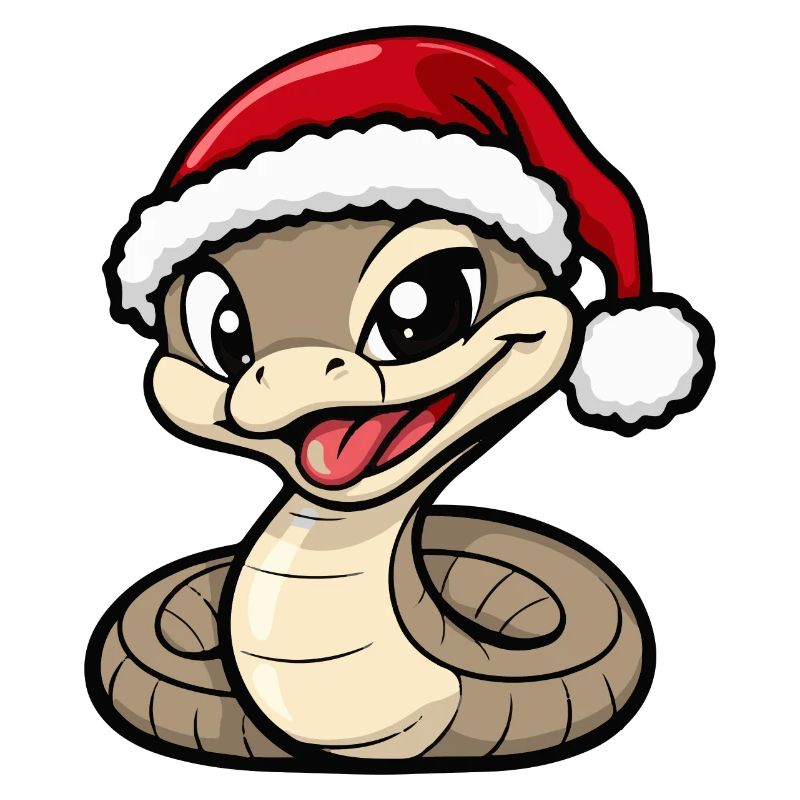 Serpent Cobra Noël Mignon