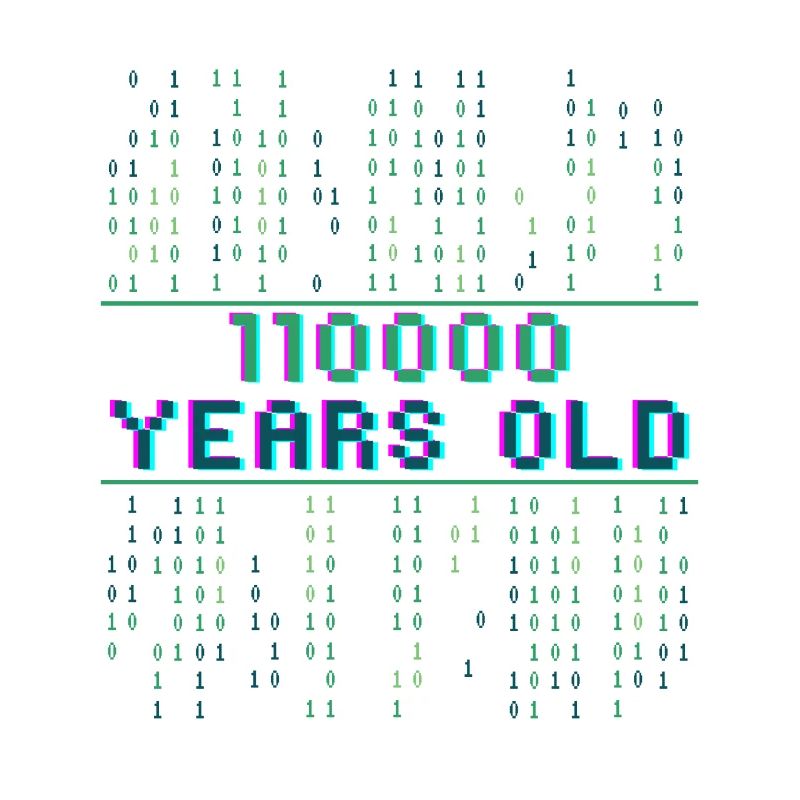 48. Geburtstag 48 Jahre alt Binärcode Informatik