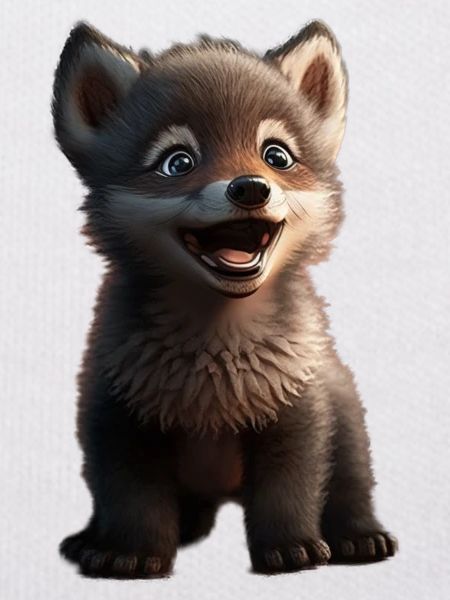 Wolf Süß cute